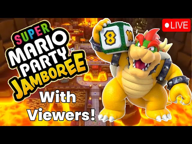 Super Mario Party Jamboree with viewers!!! *LIVE*