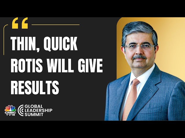 Uday Kotak's 'ROTI' Formula To Improve India's Growth | CNBC TV18 Global Leadership Summit