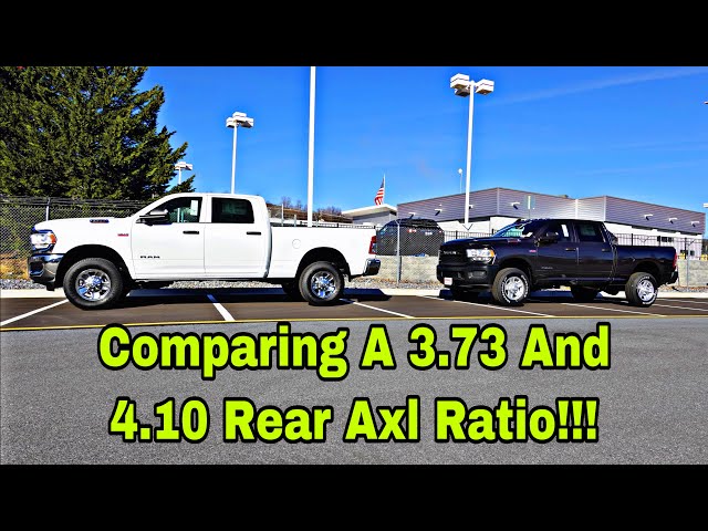 2022 RAM 2500 V8 HEMI 4.10 vs 3.73 Acceleration And MPG TEST!!! || I Can't Believe The Results....