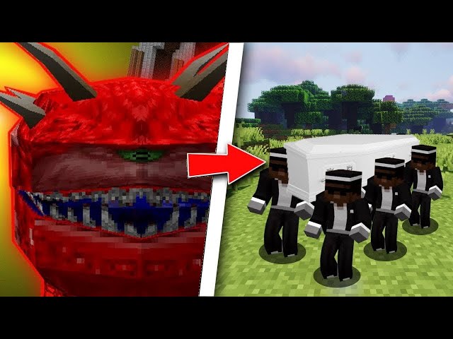 Astronomia Coffin Meme in Minecraft Part 2 - Lucky Creeper