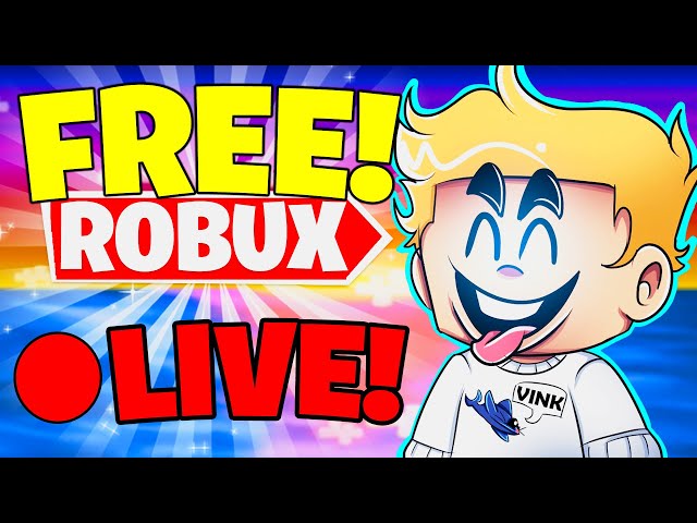 🔴 GIVING 100,000 ROBUX TO EVERY VIEWER! ROBUX GIVEAWAY LIVE! (FREE ROBUX)