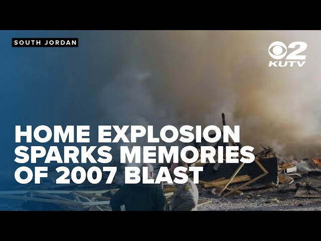 South Jordan explosion prompts remembrance of deadly Saratoga Springs blast in 2007