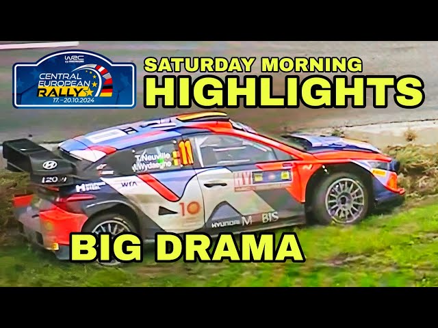 SATURDAY MORNING LOOP | WRC CENTRAL EUROPEAN RALLY 2024