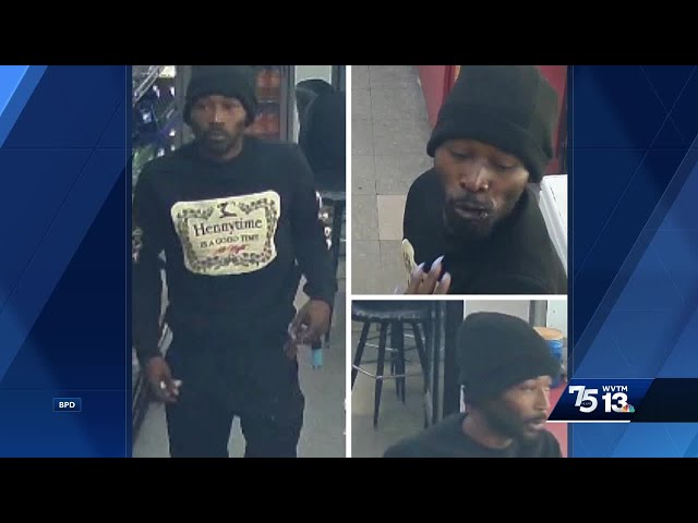 Police search for man they say assaulted store clerk during robbery in Birmingham