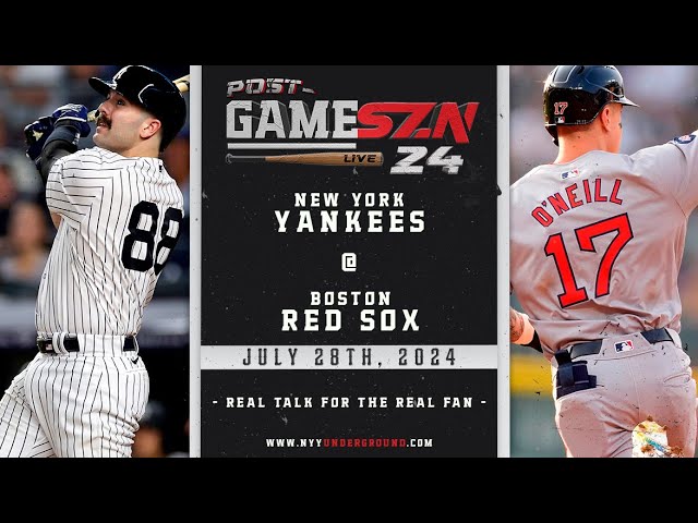 POSTGAME: New York Yankees @ Boston Red Sox I Recap & Highlights 07/28