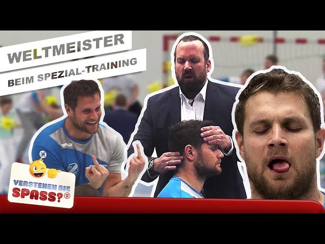 Spezial-Training mit Handball-Weltmeister Mimi Kraus | Verstehen Sie Spaß?