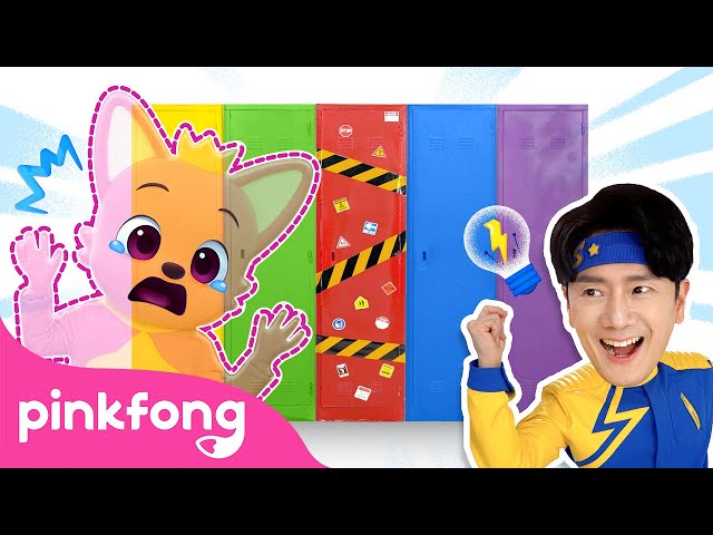 💥 Surprise Magic Lockers | 🌈 Learn Colors | Super Solver Sammy | Pinkfong Baby Shark Kids Song