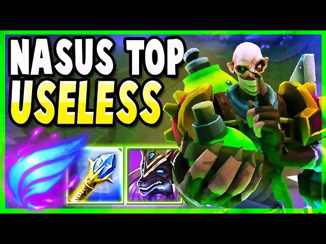 THIS IS HOW YOU MAKE A NASUS ABSOLUTELY USELESS AS SINGED *easy* | League of Legends Singed Top