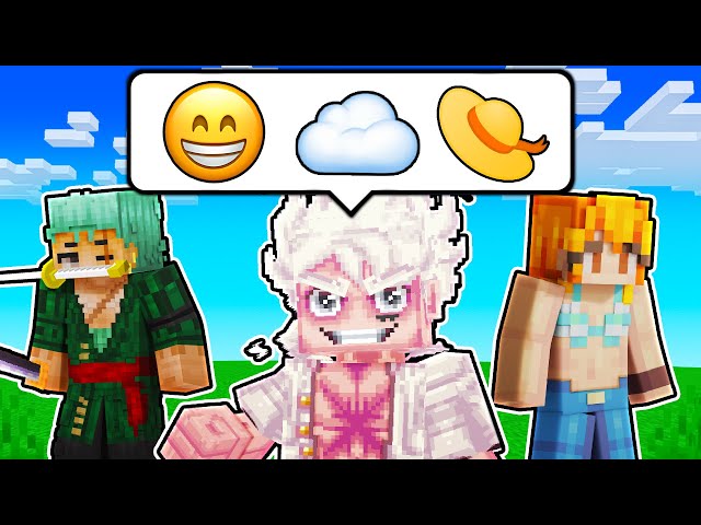 We Choose our ONE PIECE Character from EMOJIS, then battle!