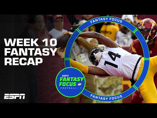 Week 10 Fantasy Recap: Biggest Takeaways + Studs & Duds | Fantasy Focus 🏈