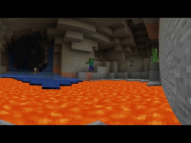 360° POV   You are a Diamond Ore and Watch Me Die Twice to Lava