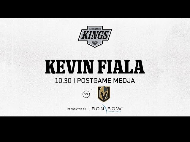 Forward Kevin Fiala | 10.30 LA Kings beat the Vegas Golden Knights