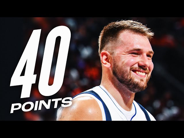 Luka Posts 40 PTS & 10 REB On The Road In Phoenix | October 26, 2024