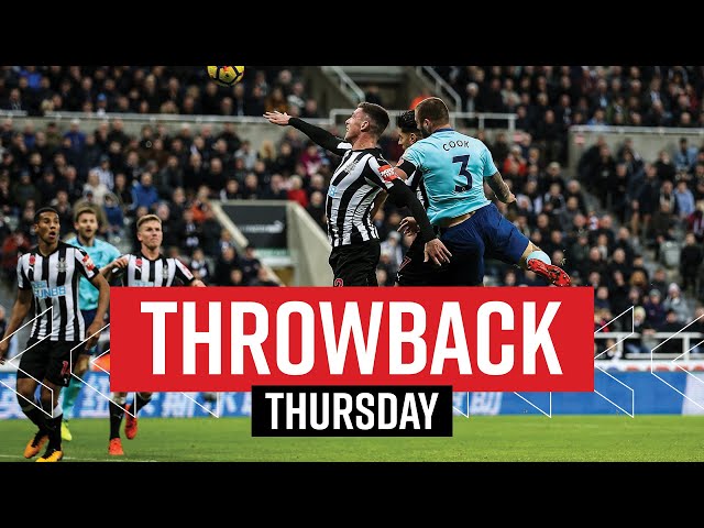 STEVE COOK WITH THE HEADER 🚀 | Throwback Thursday Newcastle 0-1 AFC Bournemouth