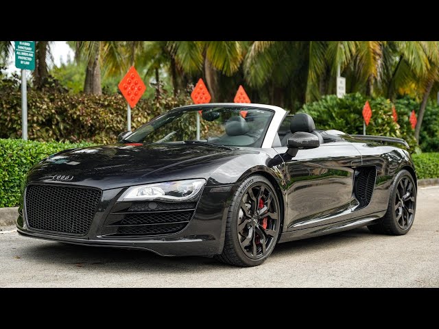 2011 Audi R8 5.2 Quattro Spyder Walk-around Video