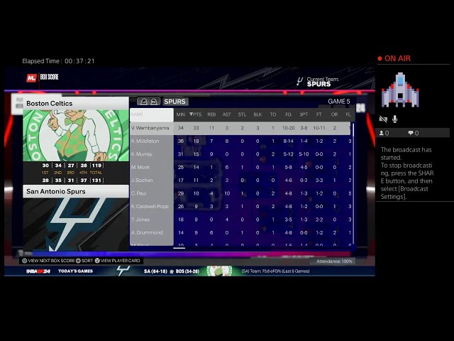 Spurs - Winning The Championship As Every Team - NBA 2K24 MyLeague