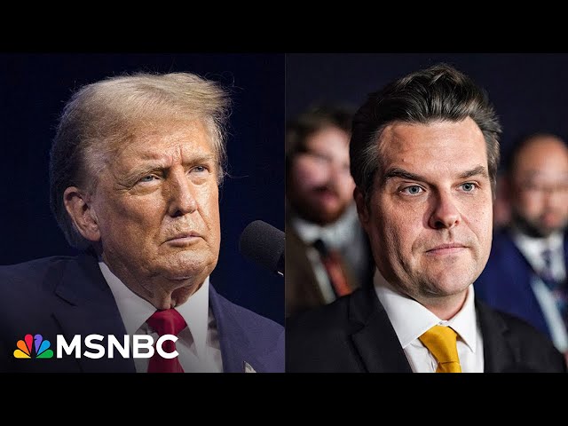 ‘Working the phones’: Trump putting pressure on Senate Republicans to confirm Matt Gaetz for AG