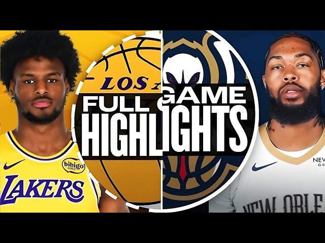 LAKERS VS PELICANS FULL GAME HIGHLIGHTS November 17, 2024 | 2024 NBA Regular Season Highlights 2K25