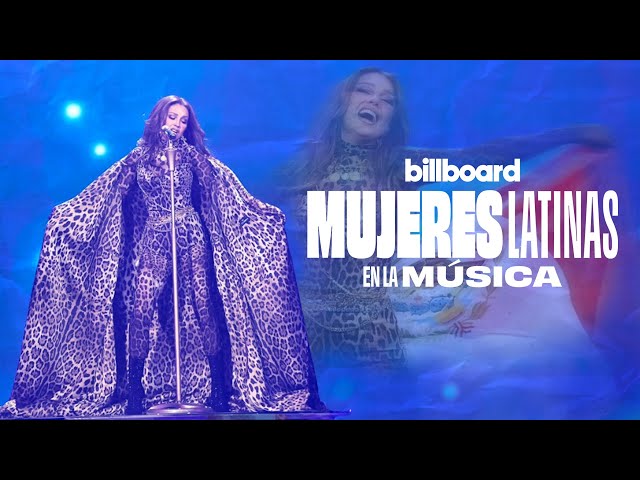 Thalia - Billboard Mujeres Latinas - First Recipient of the Poderosa Global Award, Live Performance