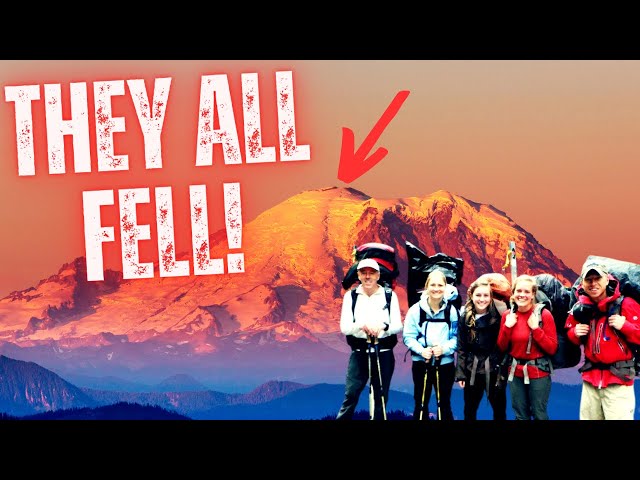 Roped Up Climbers Fall into a Crevasse | Disaster on Mt. Rainier