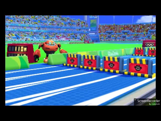 Mario & Sonic at the Rio 2016 Olympic Games 110m Hundles Plus Luigi