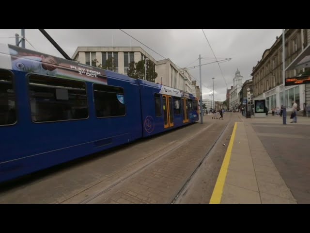 VR180° Waiting for my tram to Meadowhall