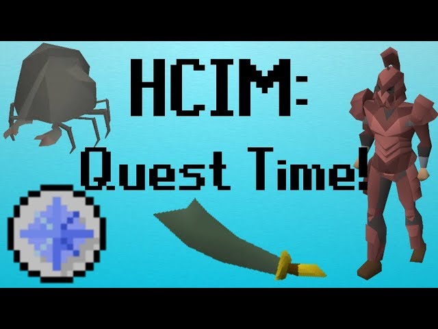 [OSRS] HCIM 2: Quest Time! (555/2277)