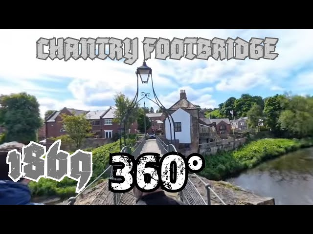 Chantry bridge Morpeth Town | Immersive 360° 8K