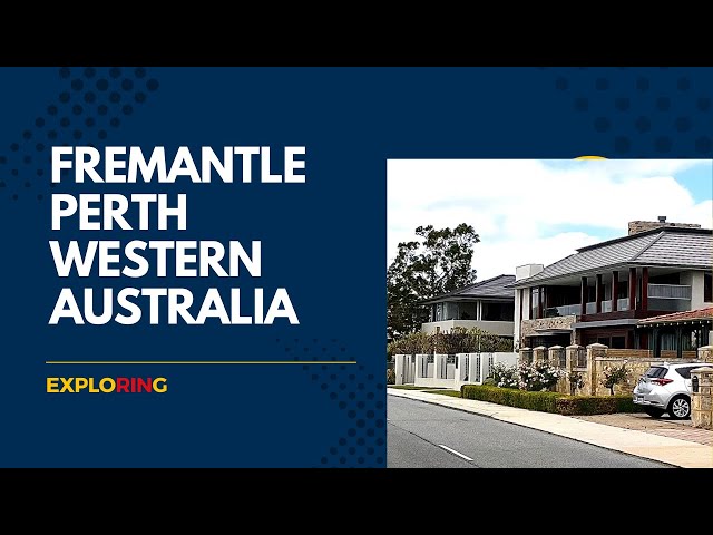 Exploring Fremantle Perth Western Australia 2024