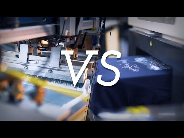 Screen Printing vs Digital Printing - Everything You Need To Know