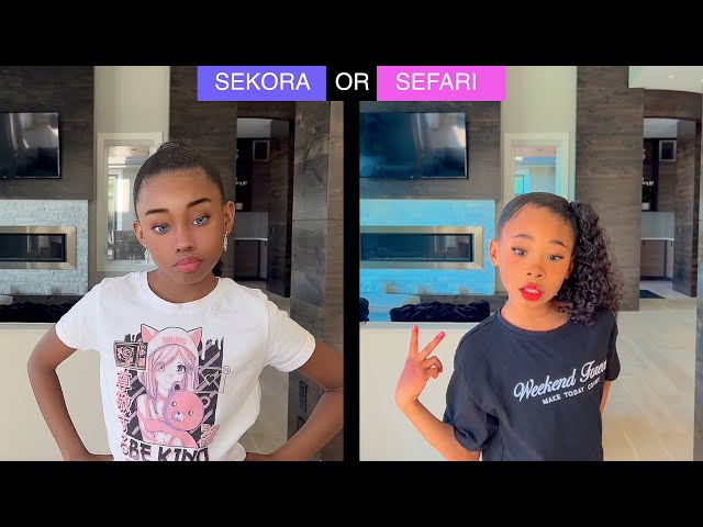 Sekora Or Sefari | Funny Face Filters playtime