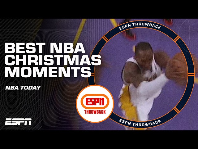 BEST MOMENTS: NBA Christmas Day 🎄 🏀 | ESPN Throwback