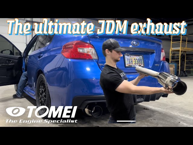 Installing a TOMEI EXPREME TI exhaust! For 15-21 SUBARU WRX!