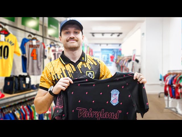 SPENCER FC Shops For ICONIC £500 Football Shirts - Shirt Shopping