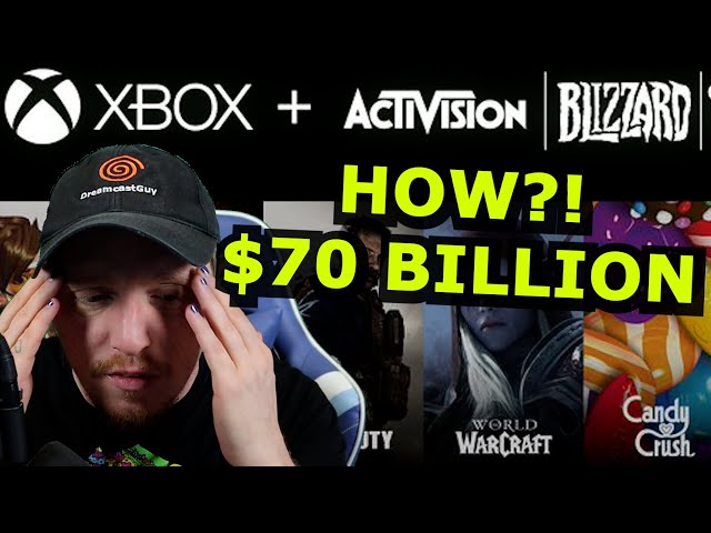 Xbox Microsoft BUYS Activision Blizzard for 70 BILLION DOLLARS!!