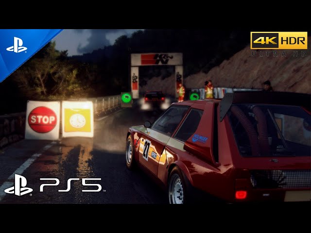 DiRT Rally 2: Conduccion Nocturna (Gameplay) PS5 | Graficos Ultrarealistas | [4K HDR]