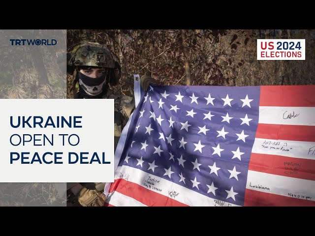 Ukraine shifts on peace talks after Trump’s victory