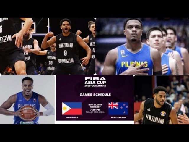 GILAS LIVE: Can Gilas Pilipinas Beat New Zealand || FIBA ASIA CUP QUALIFIER 2025