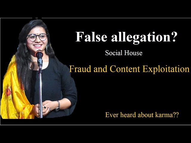 False allegation? Social House fraud and content exploitation || Nidhi Narwal|| Usey pasand hai