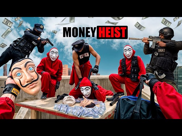 PARKOUR VS MONEY HEIST! 6 | Can't ESCAPE and SURVIVE from the POLICE (BELLA CIAO REMIX) | Epic POV