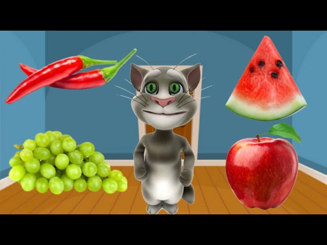 Billu spicy shimla mirch funny video Eating Apple Chilli #talkin_tom_eating_apple #viral #talkingtom