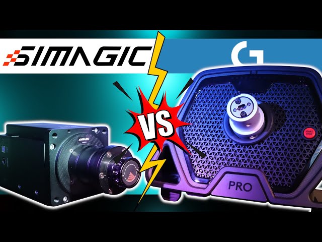 Versus: Simagic Alpha Mini vs Logitech G Pro