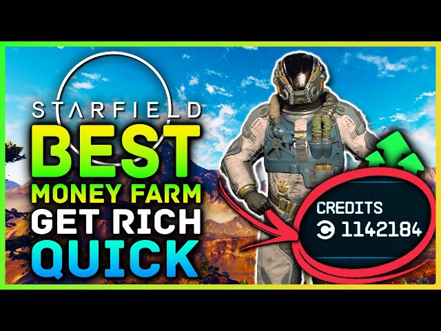 Starfield - BEST Money Farm! How To Get Rich Fast, Easy & Infinite Credits! Best Contraband Farm