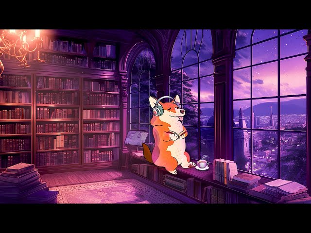 Chilling In The Bookroom 📚 Lofi Dreamy Vibes 📚 Thanhksgiving Lofi To Wait For Thanksgiving 2024