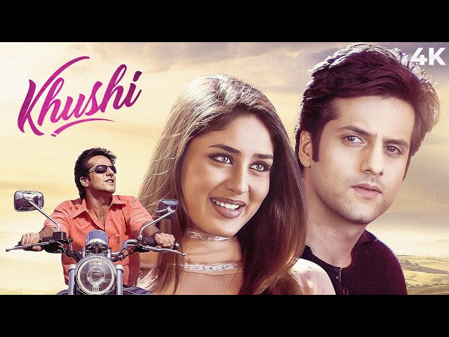 Khushi Full Hindi Movie (4K) | Kareena Kapoor & Fardeen Khan | Amrish Puri | Romantic Comedy Movie