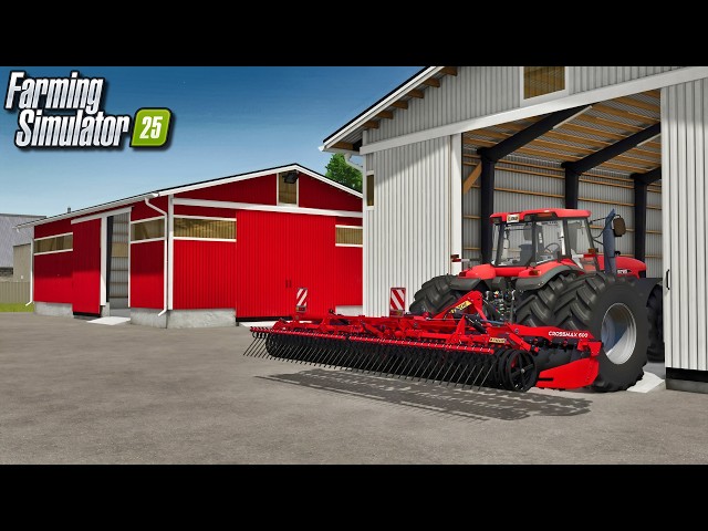 FS25 Mods - Machine Shed, Round Baler Ext, Unload Bales Early, & More! | Farming Simulator 25