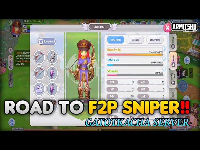 Archer F2P Guide - Ragnarok X: Next Generation