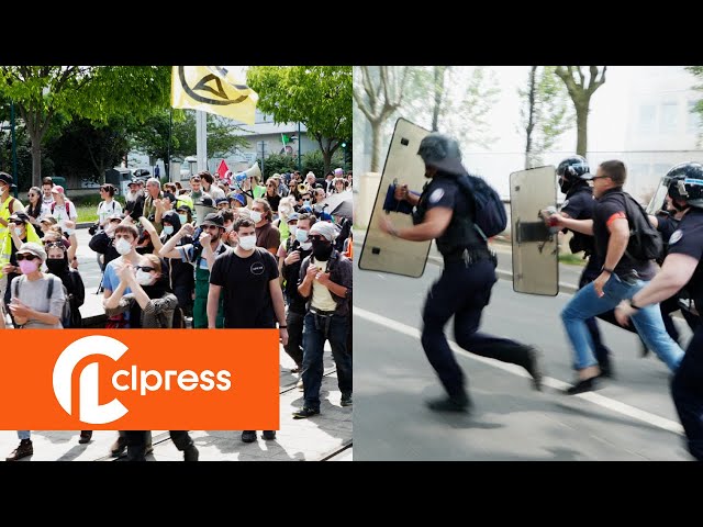 GreenDock, manifestation des Soulèvements de la Terre (25 mai 2024, Gennevilliers, France) [4K]