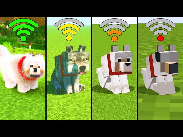 minecraft with different Wi-Fi be like - MEGA compilation