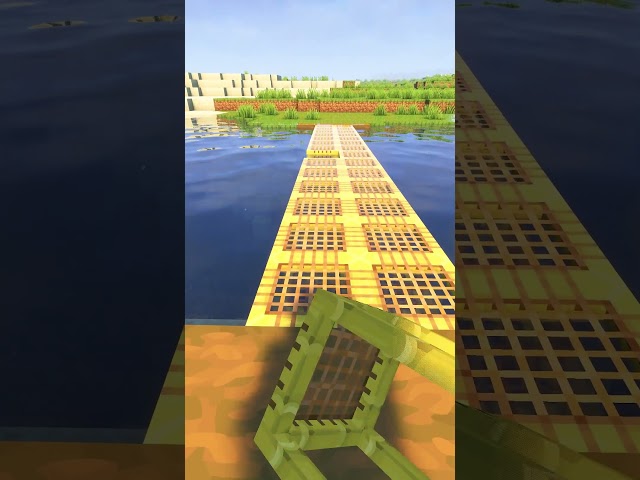 Minecraft Bridge Tutorial😱 #shorts